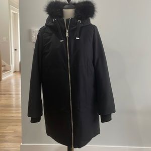 Zara black coat